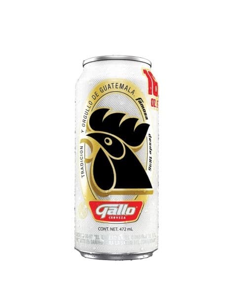 CERVEZA GALLO LATA 472 ML Unds