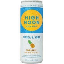 HIGH NOON VODKA PINEAPPLE  355ML Unds