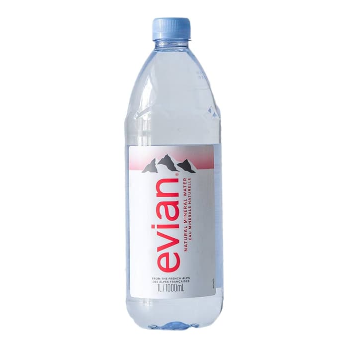 AGUA EVIAN 1000 ML Unds