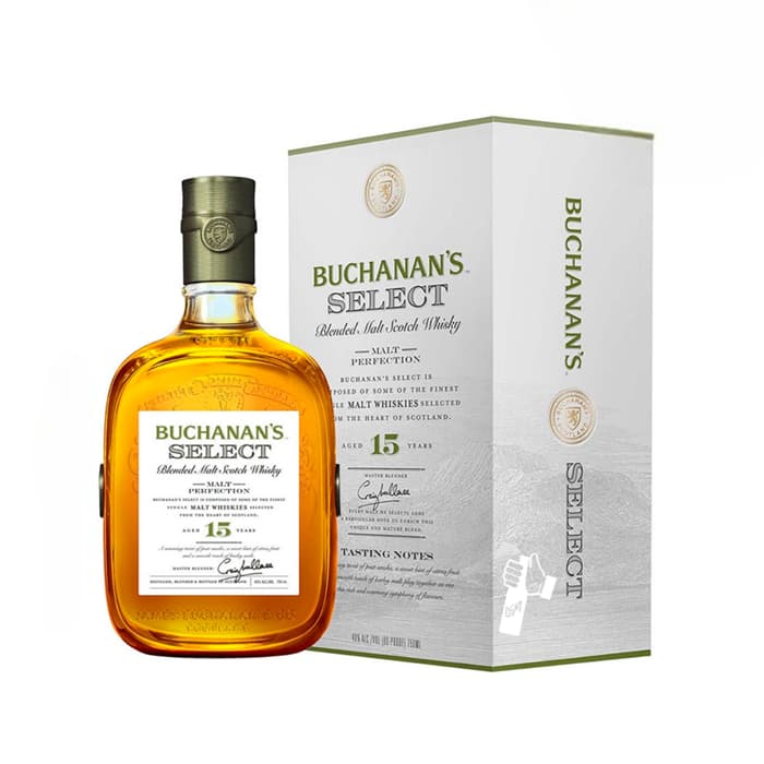 BUCHANAN'S SELECT 15 ANOS 750ML Unds