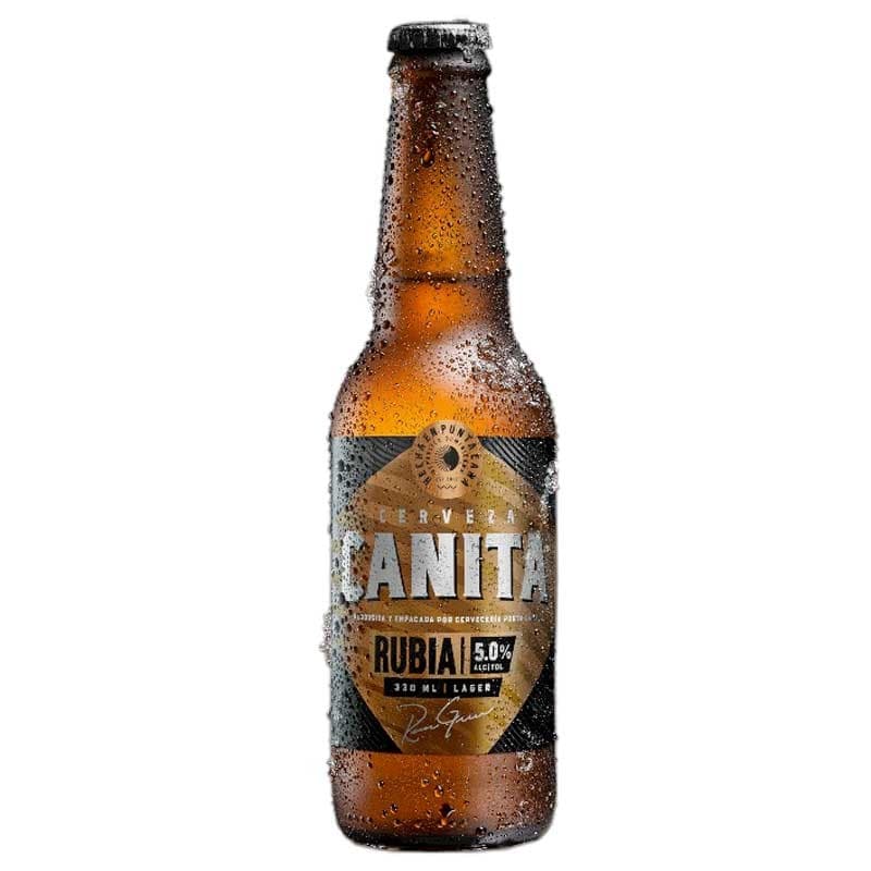 CANITA RUBIA 330 ML Unds