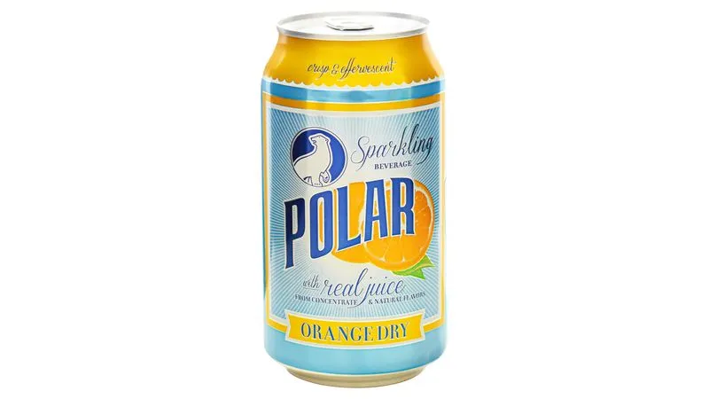 POLAR ORANGE DRY 12oz Unds