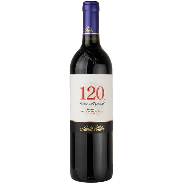 SANTA RITA 120 MERLOT 750 ML  Unds