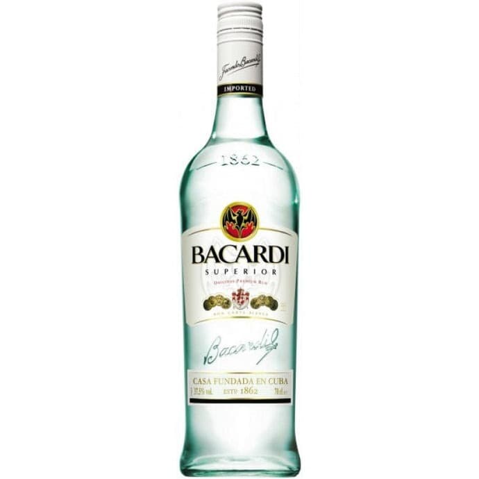 BACARDI SUPERIOR  750 ML Unds