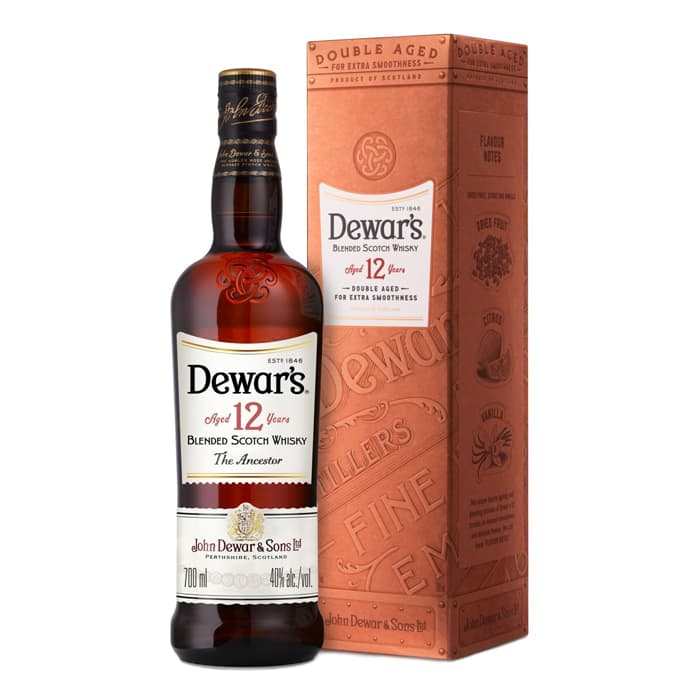 DEWAR'S 12 AÑOS 750 ML Unds