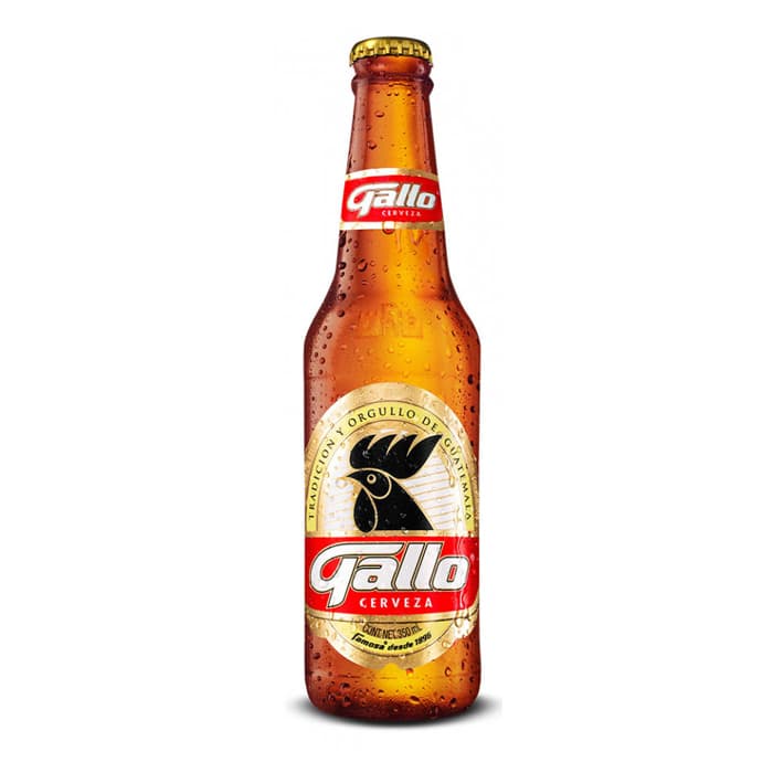 CERVEZA GALLO BOTELLA 350 ML