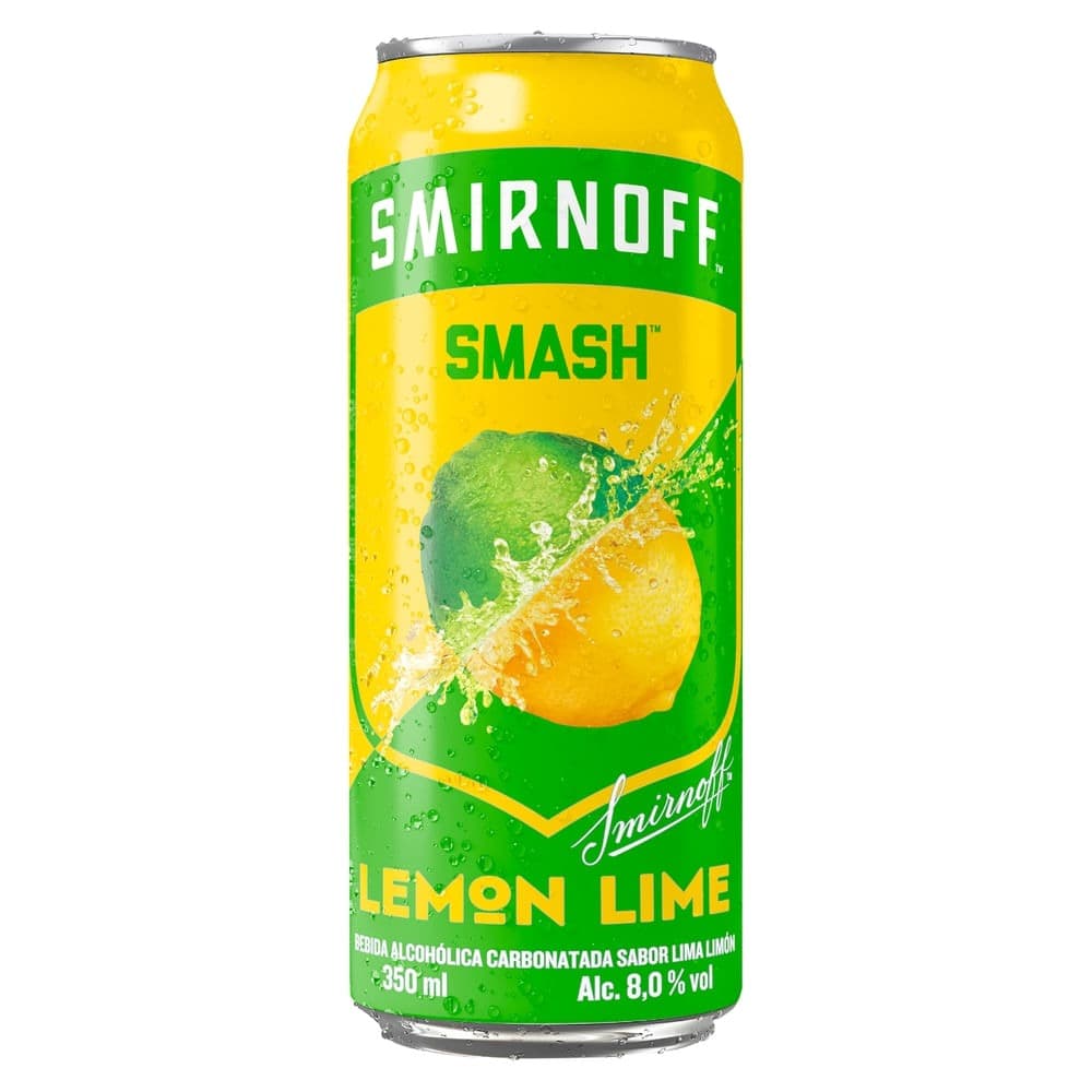 SMIRNOFF LIMON LATA 350 ML Unds