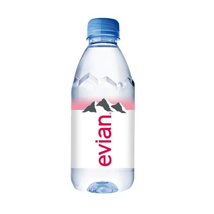 AGUA EVIAN 330 ML PLASTICA
