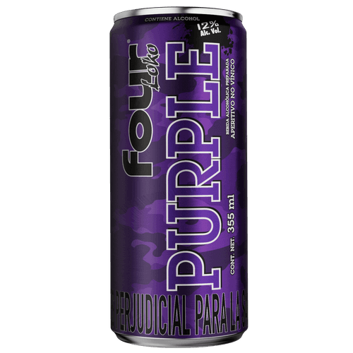 FOUR LOKO PURPLE 355 ML "UDS"