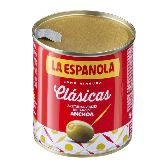 ACEITUNA RELLENAS DE ANCHOA ESP 200 G Unds