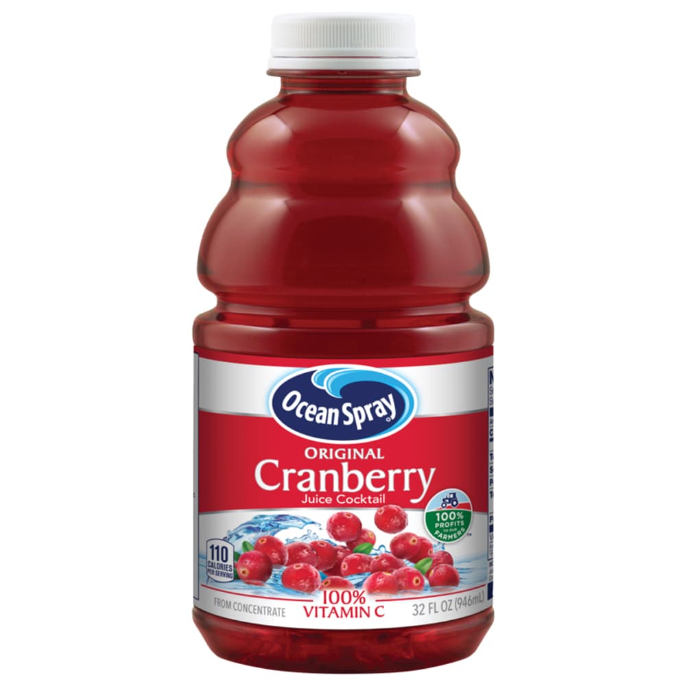 JUGO CRANBERRY OCEAN SPRAY 32 OZ Unds