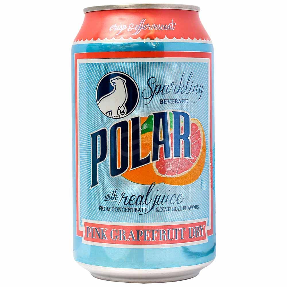 POLAR PINK GRAPEFRUIT DRY 12oz Unds