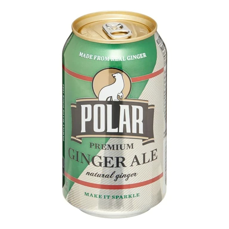 POLAR GINGER ALE DRY 12oz Unds