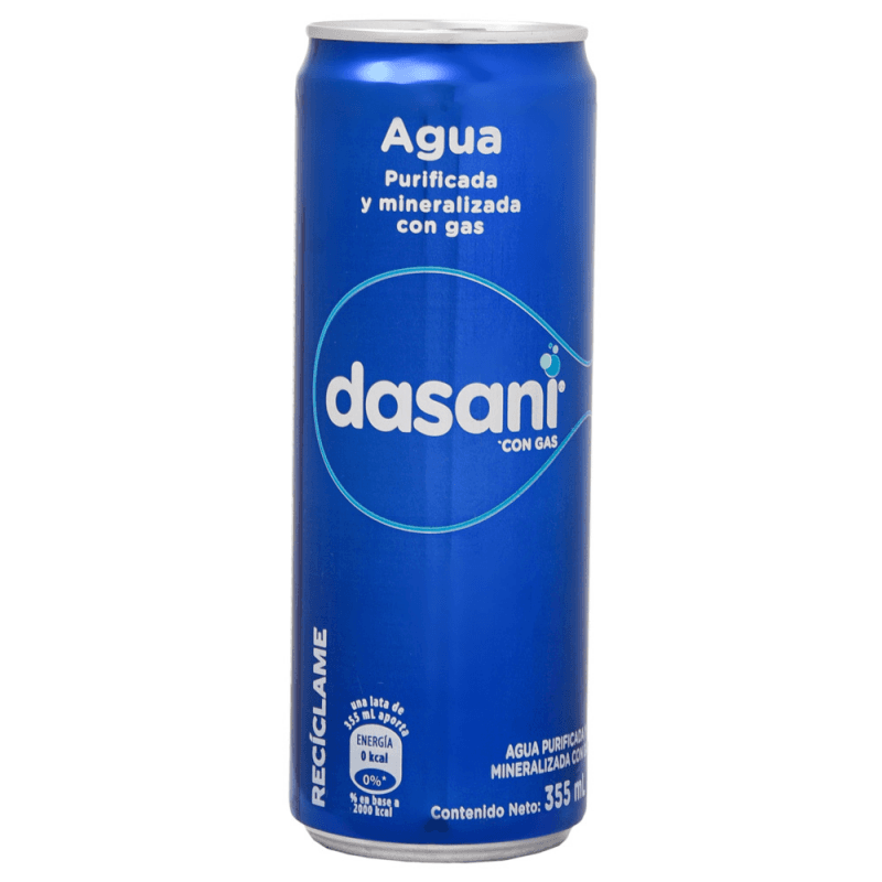 DASANI SPARKLIN 355 ML LATA