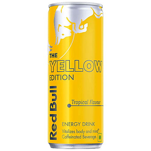 RED BULL YELLOW TROPICAL
