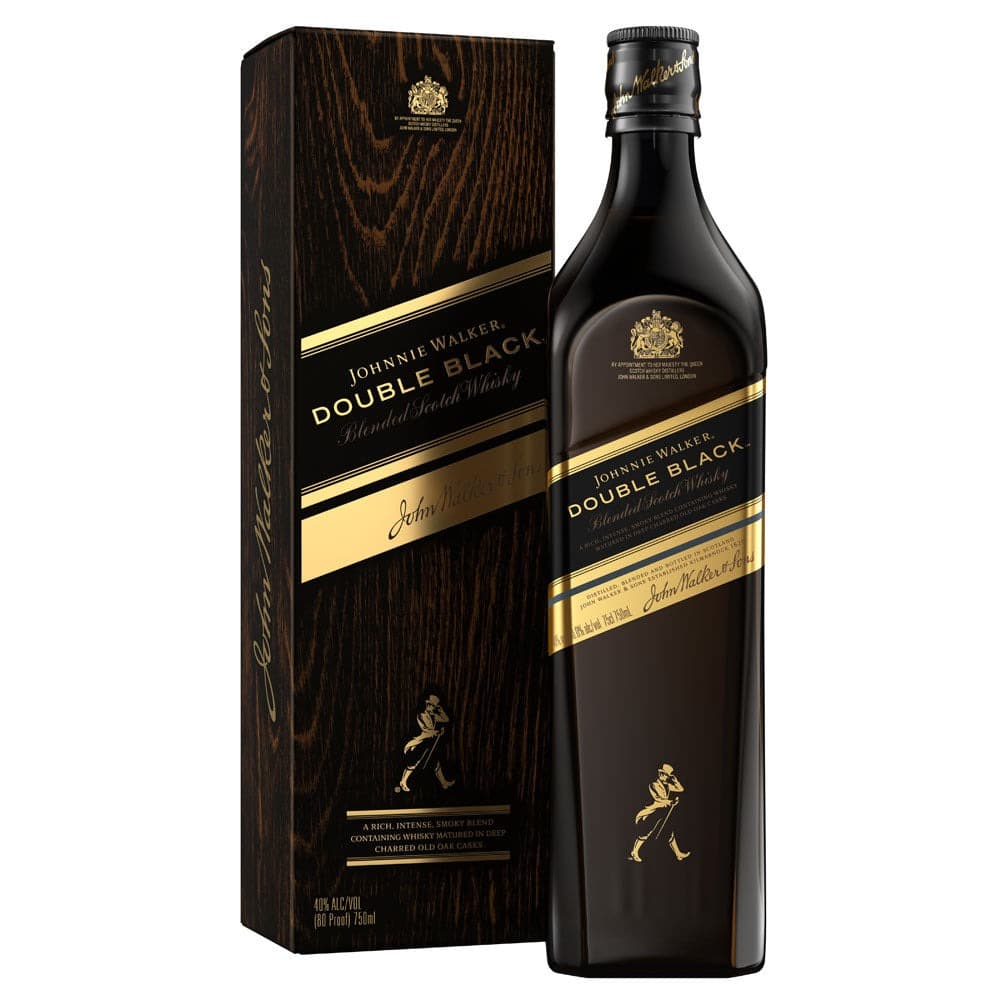 JOHNNIE WALKER DOUBLE BLACK 750ML Unds
