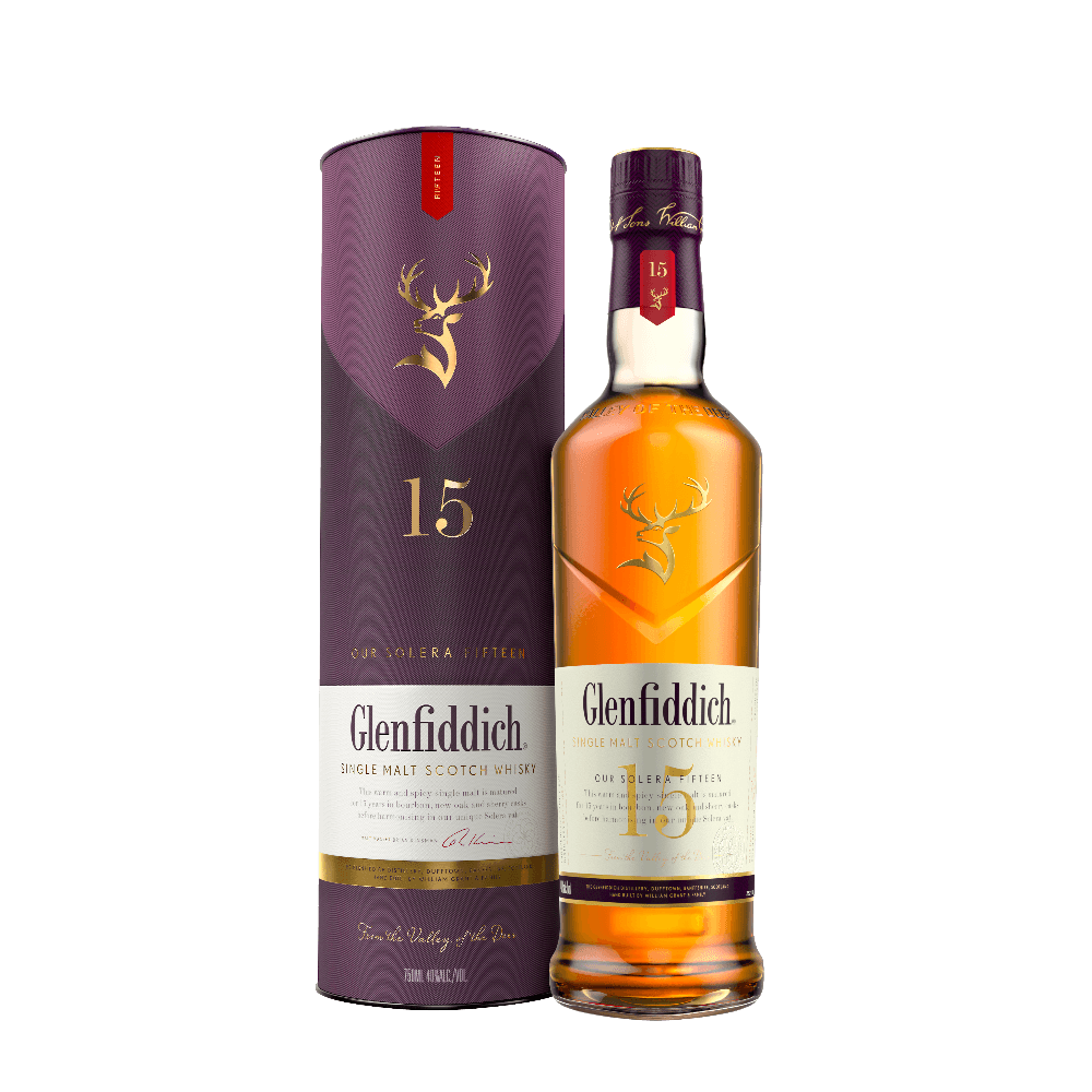 GLENFIDDICH 15 AÑOS 750 ML Unds
