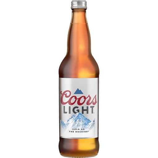 COORS LIGHT BOTELLA 22 OZ Unds