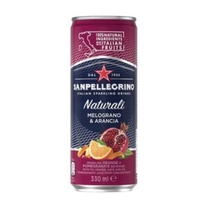 S. PELLEGRINO MELOGRANO Y ARANCIA ZERO 330 ML  LATA Unds