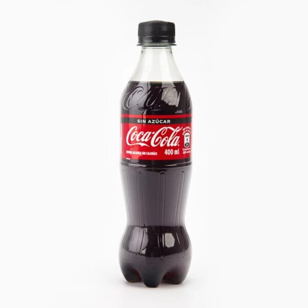 COCA COLA SIN AZUCAR 400 ML Unds